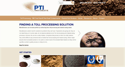 Desktop Screenshot of powdertechnologyinc.com